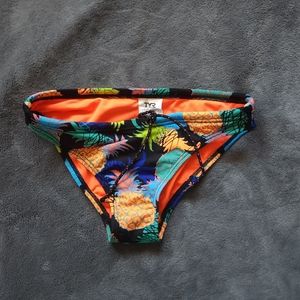 TYR pineapple bikini bottoms